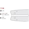 Oregon Harvester Guide Bar, 36 in., 3/4in. Pitch, .122in. Gauge, EnduraMax, Replaceable Sprocket Nose 361EMCT138 - alternate 2